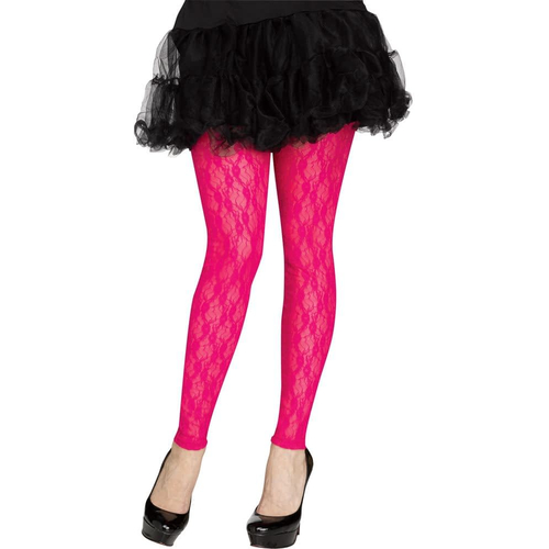 Pink Leggings 80S