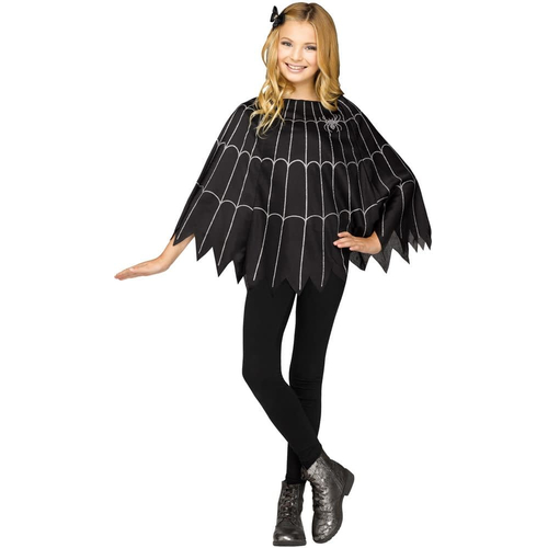 Spiderweb Poncho For Children