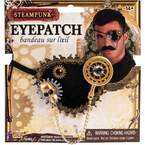 Steampunk Eyepatch For Adults