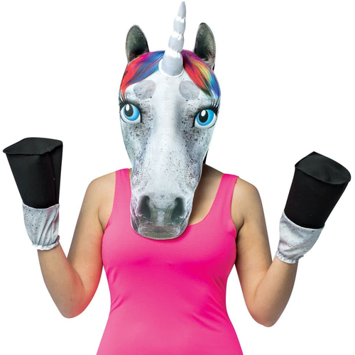 Unicorn Head And Hooves