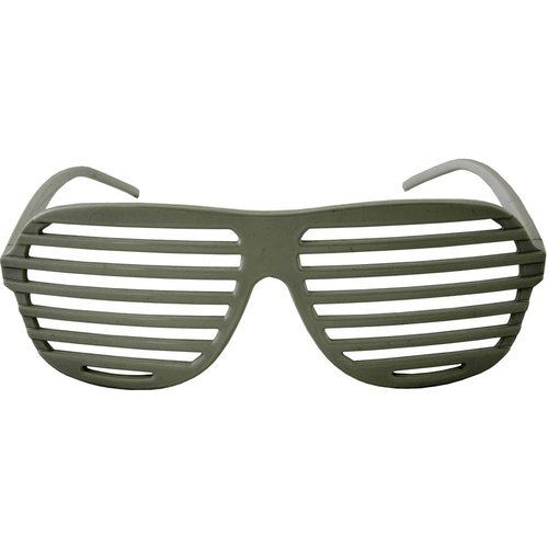 White Louvre Glasses