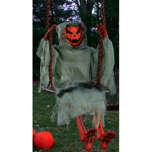 36 inch Swinging Pumpkin Dead