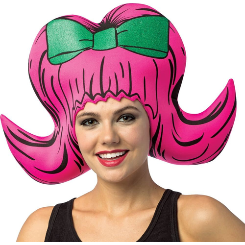 Bouffant Pink Wig