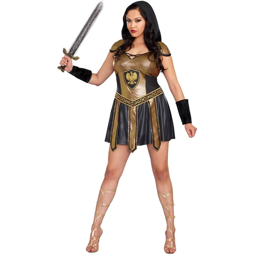 Brave Warrior Adult Plus Costume