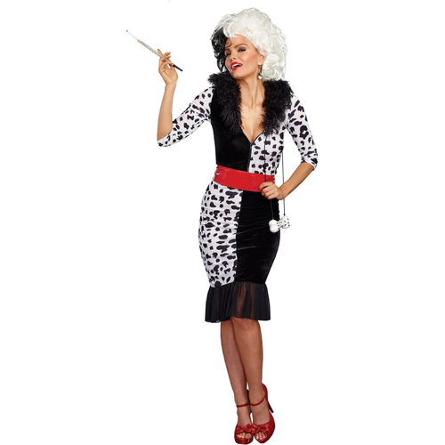 Dalmation Queen Adult Costume