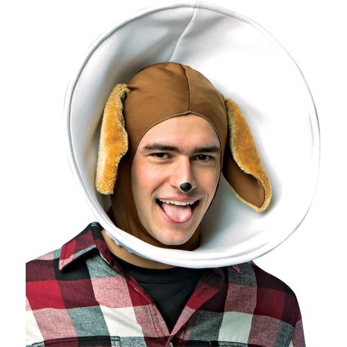 Dog in Cone Headpiece