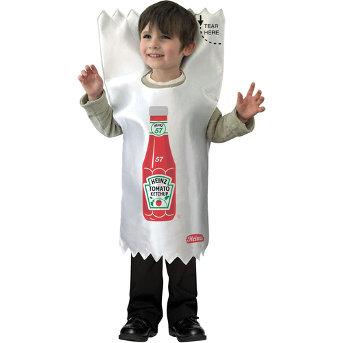 Heinz Ketchup Packet Toddler Costume