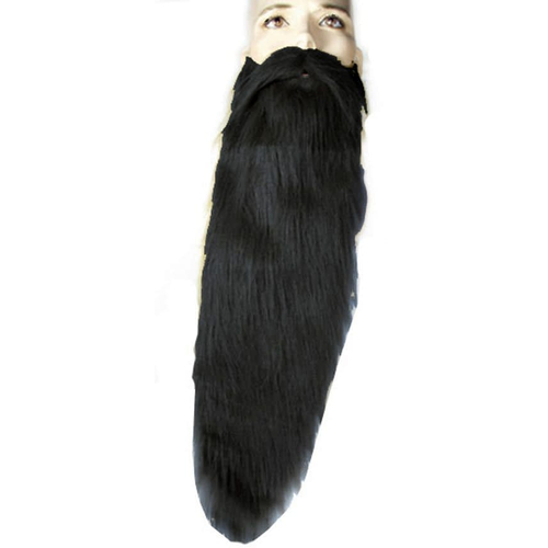 Hillbilly Beard Long Black
