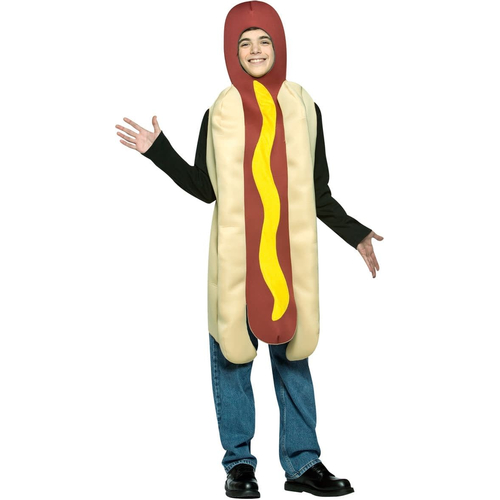 Hot Dog Teen Costume