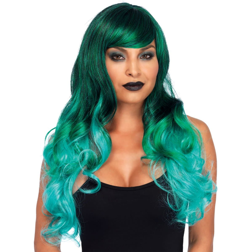 Jewel Ombre Wavy Wig Adult