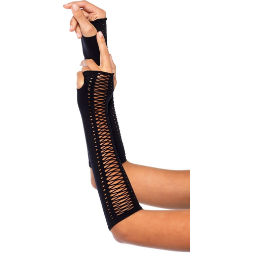 Lace Up Gloves