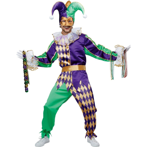 Mardi Gras Jester Adult Costume