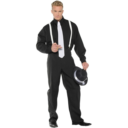 Mr Gangster Adult Costume