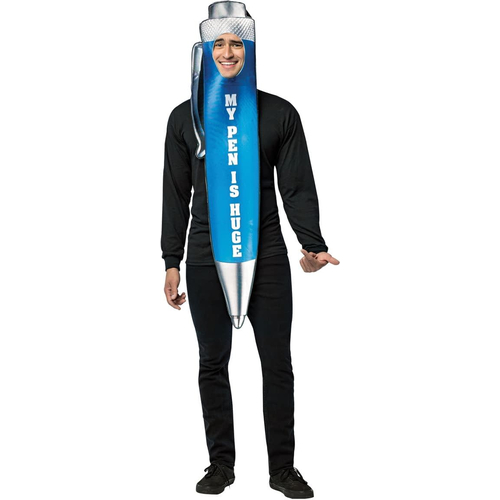 My Pen is huge Adult Costume