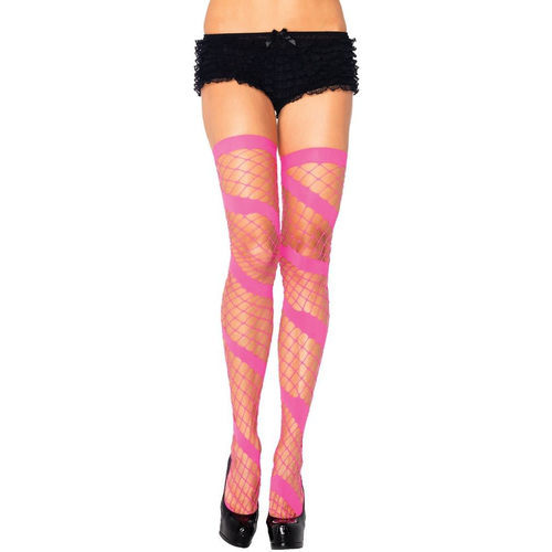 Neon Pink Stockings