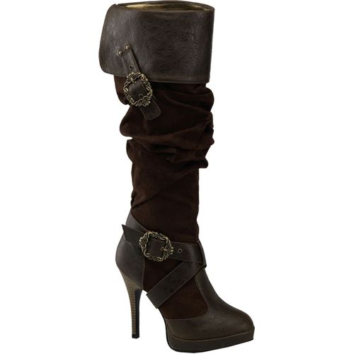Pirates of The Caribbean Brown Boots