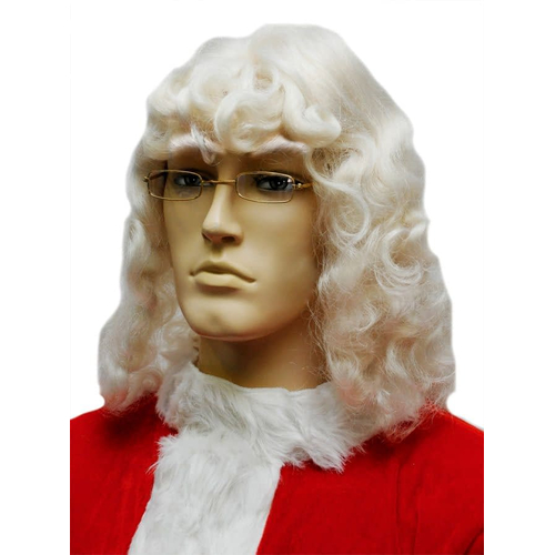 Santa Wig White