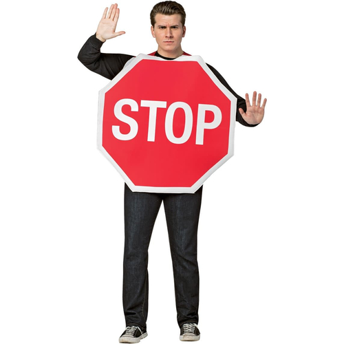 Stop Sigh Adult Costume