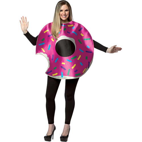 Strawberry Doughnut Adult Costume