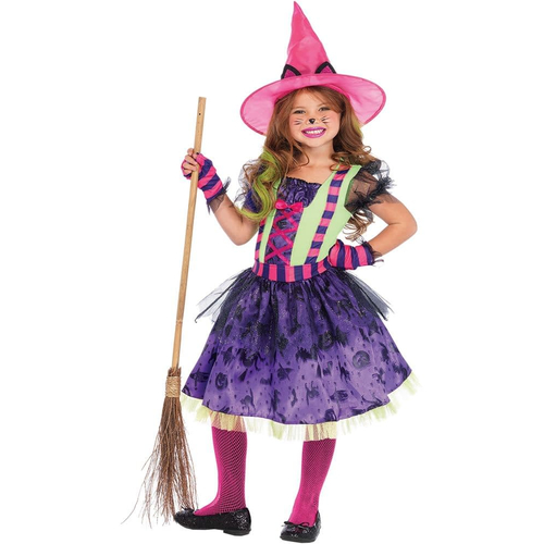 Witch Cat Child Costume