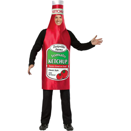 Zestyville Ketchup Adult Costume