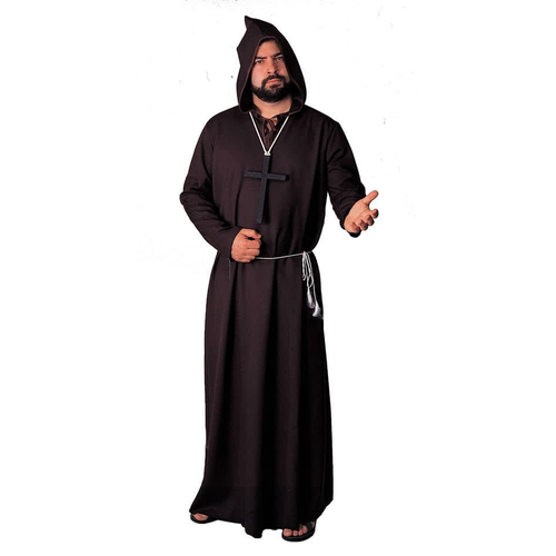 Balck Robe Monk Adult