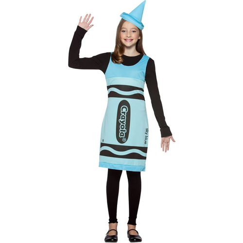 Blue Crayola Teen Costume
