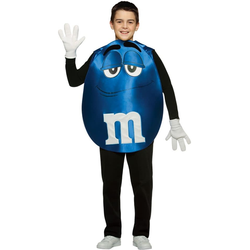Blue M&M'S Teen Poncho