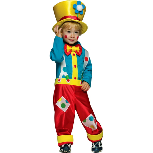 Clown Boy Child Costume