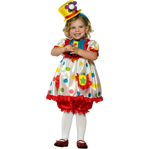 Clown Girl Child Costume 2