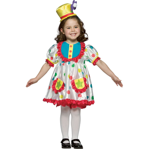 Girl Clown Costume for Kids