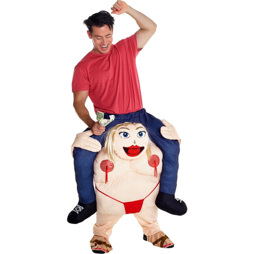 FAT STRIPPER PIGGYBACK ADULT