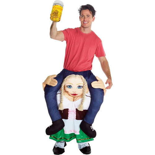 German Beer Wench Piggyback Adult