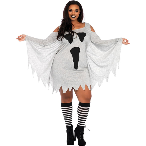 Ghost Halloween Plus Costume