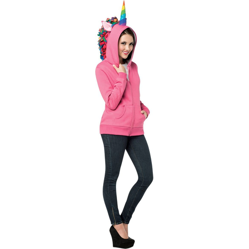 Hoodie Unicorn Pink Teen