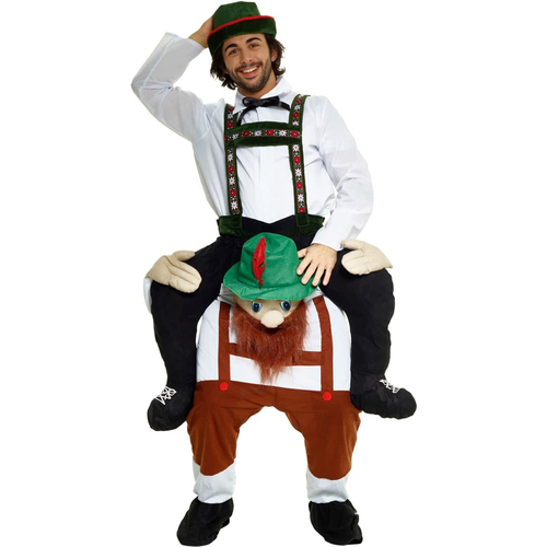 Lederhosen Piggyback Adult