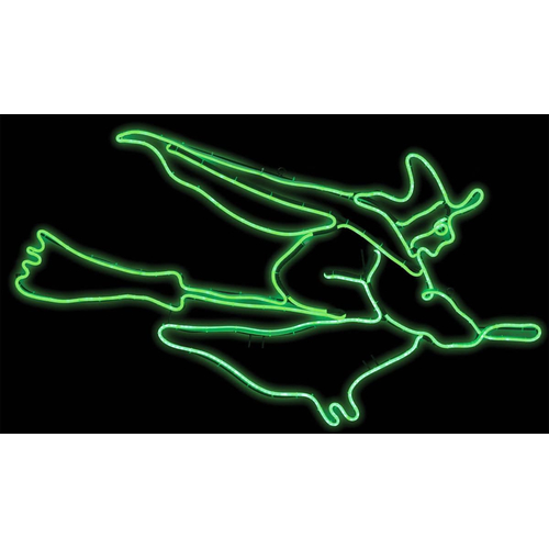 Light Glo Flying Witch