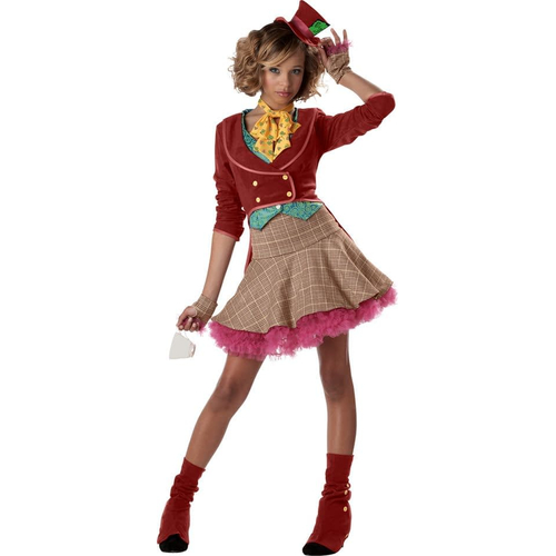 Mad Hatter Girl Teen Costume