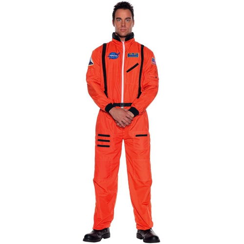 Orange Astonaut Teen Costume