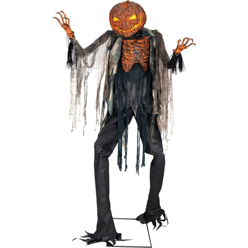 Scary Pumpkin Animated Prop