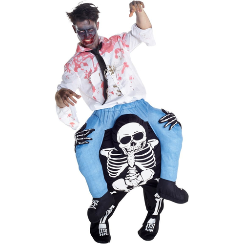 Skeleton Piggyback Adult