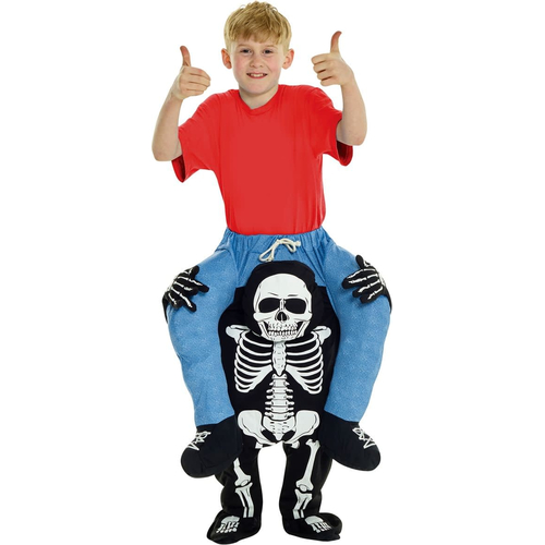 Skeleton Piggyback Kid