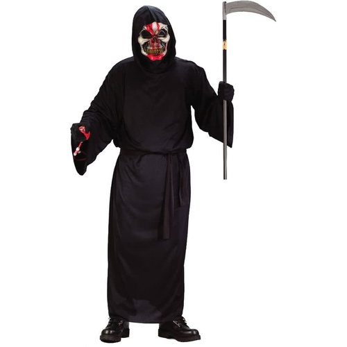 Skull Face Adult Costume