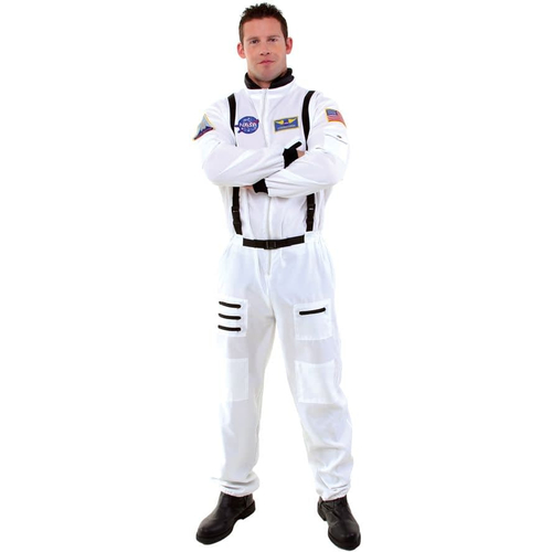 White Astonaut Adult Costume