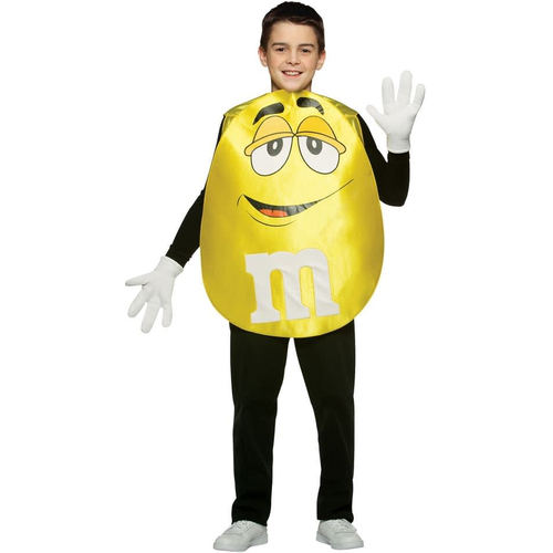Yellow M&M'S Teen Poncho