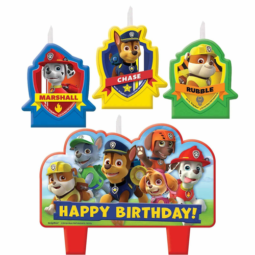 Paw Patrol Candle Set