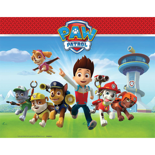 Paw Patrol Table Cover