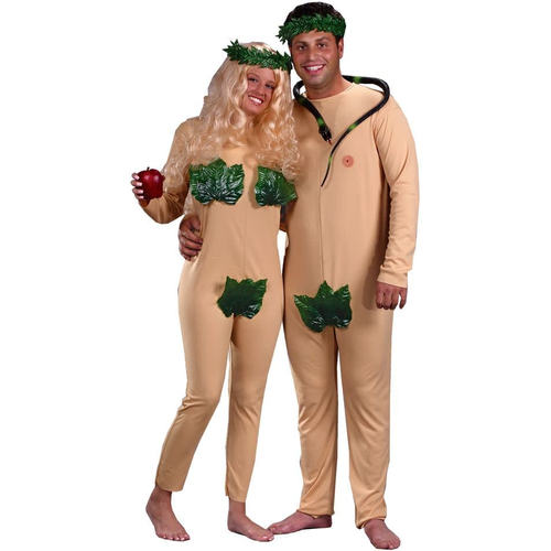 Adam Eve Couple Costume