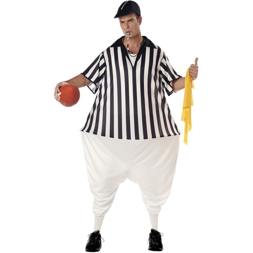 Comical Referee Adult Costume