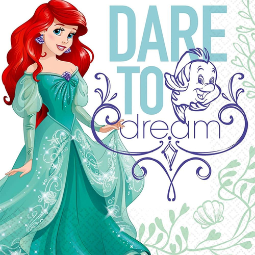 Disney Ariel Lunch Napkins